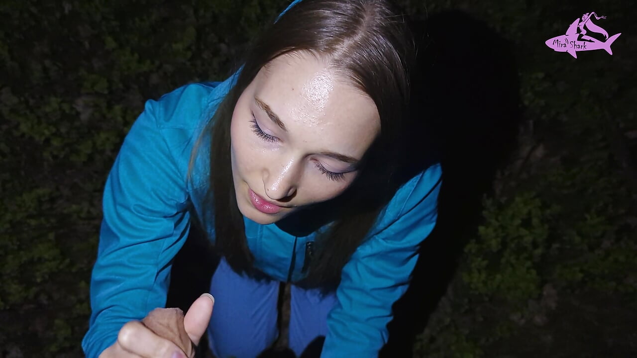 Beautiful girl got lost in the forest and I showed her the way, but in return…