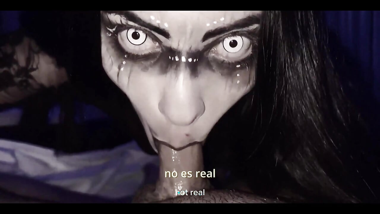 Une sorcière mangeuse d’hommes filmée