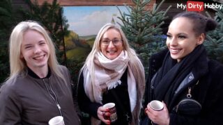 Shopping pour le sapin de Noël  un quatuor coquin pour l’étudiante amatrice Aneta  MyDirtyHobby